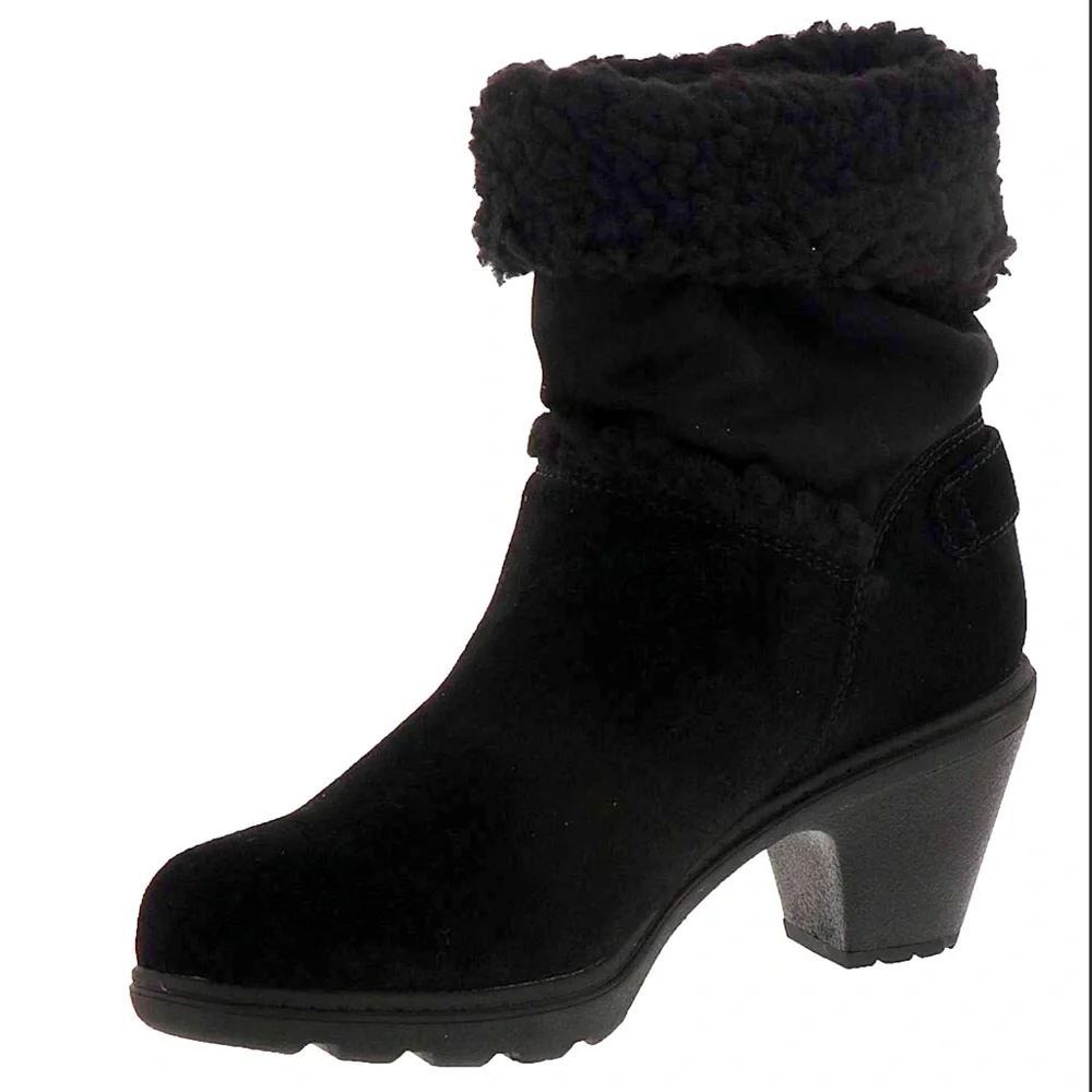 Anne Klein Harvest Winter Ankle Boots Women Color Black Size 9.5